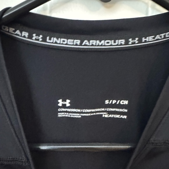 Under Armour Black Compression Tank heat gear men’s size small A - Picture 3 of 4